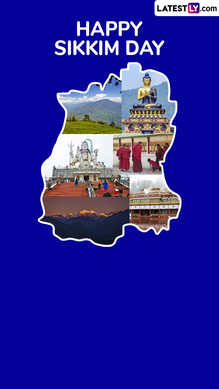 Sikkim Day 2025 Wishes, Images and Greetings To Celebrate Sikkim Statehood Day