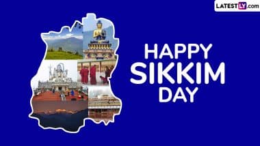 Sikkim State Day 2025 Messages, Greetings, Images, SMS and HD Wallpapers for Sikkim Statehood Day