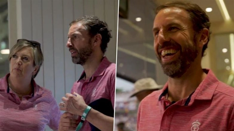 'At Wembley....Crowd Is A Little Bit Quieter', Gareth Southgate Opens Up About Atmosphere At Eden Gardens During KKR vs RR IPL 2025 Match (Watch Video)