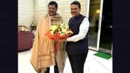 Devendra Fadnavis Meets CJI BR Gavai, Extends Invitation for Felicitation at Maharashtra Legislators Assembly