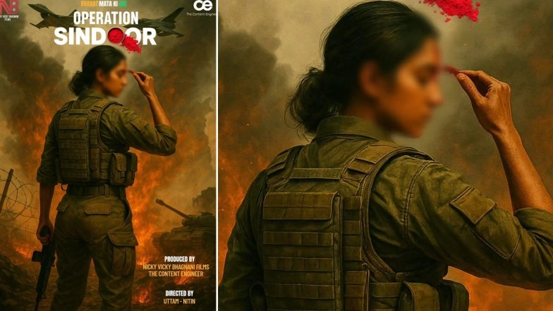 &lsquo;Sharam Karo Yaar&rsquo;: Movie on &lsquo;Operation Sindoor&rsquo; Announced Amid Indo-Pak Tensions; Netizens Criticise AI Poster and Question Its Timing Amid Ongoing Conflict