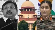 Vijay Shah &lsquo;Sister of Terrorists&rsquo; Remarks: Supreme Court Closes Proceedings Before Madhya Pradesh High Court Against State Minister for His Comments on Colonel Sofiya Qureshi