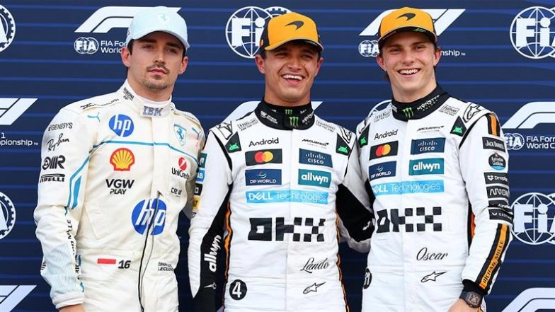 How to Watch Monaco Grand Prix 2025 Free Live Streaming Online? Get Live Telecast Details of F1 Race from Circuit de Monaco on TV in India