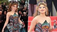 Cannes 2025: Urvashi Rautela’s ‘Parrot Look’ and Overdone Makeup Get Internet Talking; Bhumi Pednekar and Orry Root for ‘Daaku Maharaaj’ Actress (See Pics)