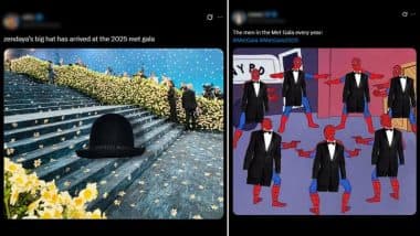 Met Gala 2025 Funny Memes That You Must See! From Zendaya’s Big Hat Return to Teyana Taylor’s Disney Villain Look, These Fashionable Appearances Turn Into Hilarious Jokes