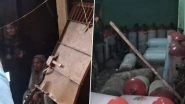 Delhi Cylinder Blast: 4 People, Including 3 Children, Injured in CNG Cylinder Blast in Sunder Nagri (Watch Video)