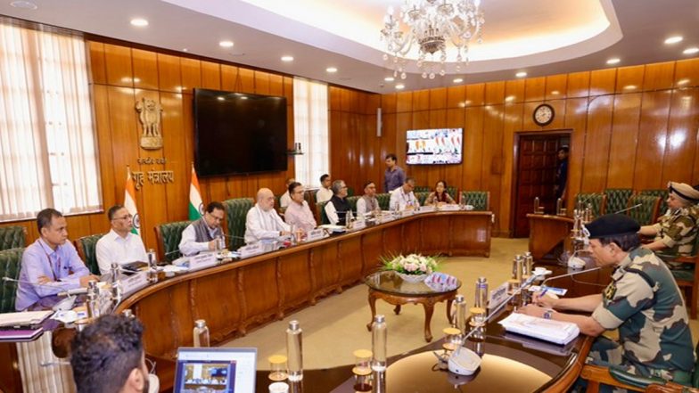Operation Sindoor: ’Chief Ministers, Lieutenant Governors Congratulate Armed Forces for Giving Befitting Reply to Pakistan, Says Amit Shah (See Pics)