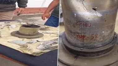 Missile-Like Object Lands in Dal Lake After Explosions Rock Srinagar as Pakistan Violates Indian Airspace, Video Surfaces