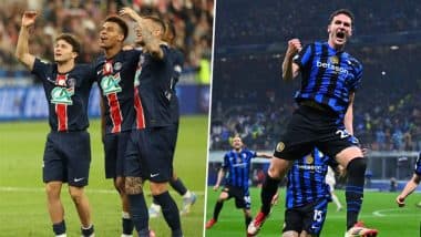 PSG vs Inter Milan Head-to-Head Record in UEFA Champions League: Ahead of UCL 2024-25 Final Match, Here Are H2H Stats and Match Results