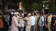 Telangana: Scuffle Erupts at BJP&rsquo;s Tiranga Rally in Khammam After 2 Youths From Different Communities Get Into Argument With Traffic Constable at Illendu Cross Road (Watch Video)