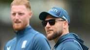 England Sacks Data Analysts As Head Coach Brendon McCullum Set To Rely on Gut for IND vs ENG Test Series 2025: Report