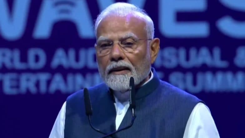 슬롯사이트It Is Truly a Wave슬롯사이트: PM Narendra Modi Addresses Artists and Innovators at WAVES 2025 Summit in Mumbai (Watch Video)