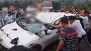 Ratnagiri Road Accident: 5 Dead After Car Plunges Into Jagbudi River Near Mumbai-Goa Highway in Maharashtra, Driver Suffers Serious Injuries (Watch Video)