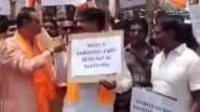 Slip of Tongue? Hyderabad BJP Leader Chants ‘Jai Ho Pakistan’ at Protest Over Pahalgam Attack, Big Gaffe Goes Viral (Watch Video)