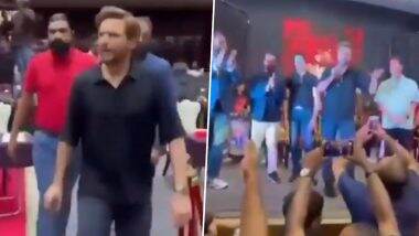 Cochin University Btech Alumni Association Apologises After Backlash Over Hosting Pakistan Cricketer Shahid Afridi in Dubai (Watch Video)
