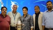 Sachin Tendulkar Inaugurates Board Room SRT 100 At BCCI HQ In Mumbai, Master Blaster Says 'Will Be Somewhere Part Of The Decision When... Important Meetings Are Held' (Watch Video)