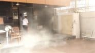 Maharashtra Assembly Fire: Short Circuit Suspected As Blaze Erupts in Security Check Room of Vidhan Bhavan in Mumbai; Firefighters Rush To Spot (Watch Videos)