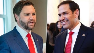 Pope Leo XIV Inauguration: US Vice President JD Vance, State Secretary Marco Rubio To Attend Inaugural Mass of Pope-Elect Robert Francis Prevost in Rome