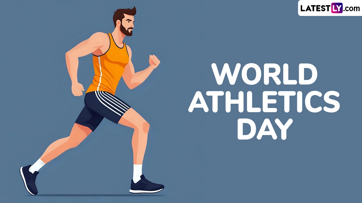 World Athletics Day, observed on May 7, promotes youth participation in athletics and encourages a healthy, active lifestyle through track and field sports.