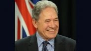 Winston Peters, New Zealand Deputy PM, To Visit India From May 29&ndash;30