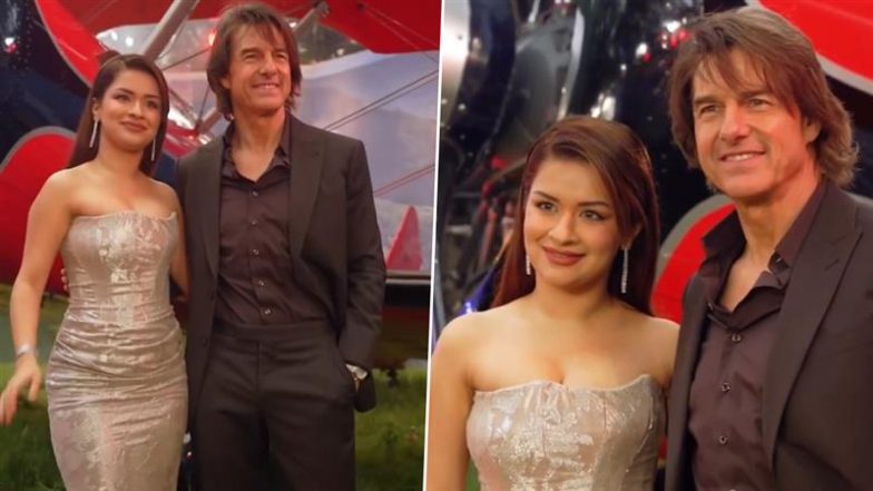 Avneet Kaur Gets Lovely Compliment From Gentleman Tom Cruise As She Attends Premiere of 'Mission: Impossible - The Final Reckoning' in London (Watch Video)