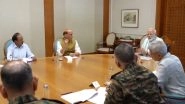 India and Pakistan Truce Deal: PM Narendra Modi Chairs High-Level Meeting With Rajnath Singh, Jaishankar, Ajit Doval; CDS and Tri-Services Chiefs