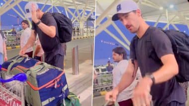 IPL 2025: 'Go Away' Mitchell Starc Shoos Away Fan At Delhi Airport, Video Goes Viral