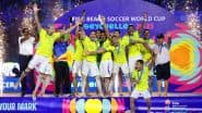 FIFA Beach Soccer World Cup 2025: Brazil Football Team Defends Title With 4–3 Victory Over Belarus