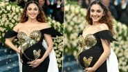 Met Gala 2025: Mom-to-Be Kiara Advani Flaunts Her Baby Bump at High-Fashion Event, Hubby Sidharth Malhotra Is All Hearts (See Pics)