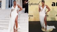 Cannes 2025: Oscar Nominee Taraji P Henson Opts for Indian Designer Gaurav Gupta Ensemble (See Pics)