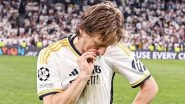 Luka Modric Bids Adieu to Santiago Bernabeu, Croatian Maestro Announces Real Madrid Exit After FIFA Club World Cup 2025