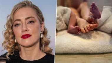 On Mother&rsquo;s Day 2025, Amber Heard Welcomes Twins Agnes and Ocean After Fertility Challenges, Actress Expresses Joy and Says &lsquo;I Am Bursting Times Three!&rsquo; (View Post)