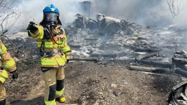 South Korea Plane Crash: 4 Dead As Navy P-3 Patrol Plane Crashes in Country’s Southern Region (See Pics and Videos)