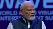 WAVES Summit 2025: Dawn of Orange Economy, India Emerging As Global Hub for Creative Content, Says PM Narendra Modi