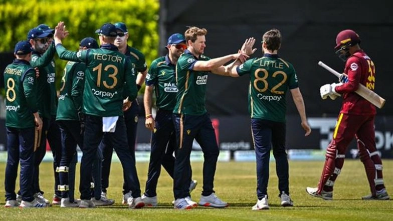 How To Watch IRE vs WI 3rd ODI 2025 Free Live Streaming Online? Get Free Telecast Details of Ireland vs West Indies Three-Match ODI Series on TV