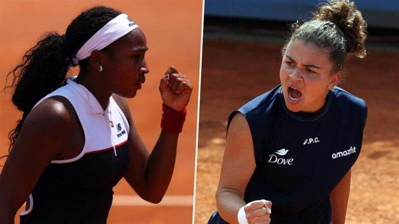 Coco Gauff vs Jasmine Paolini Italian Open 2025 Free Live Streaming Online: How To Watch Live TV Telecast of Women’s Singles Final Tennis Match?