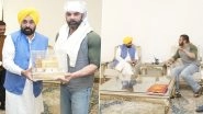 Sohail Khan Meets Punjab CM Bhagwant Mann at Chandigarh Residence, Pays Courtesy Call on Haryana CM Nayab Singh Saini (See Pics)