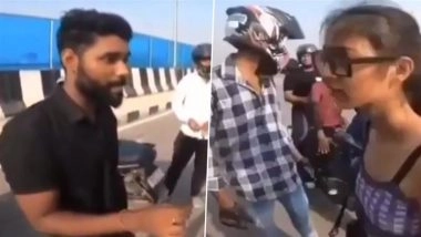 Patna Shocker: Ex-Boyfriend Threatens Girl With Pistol During Fight on Marine Drive, Video Goes Viral