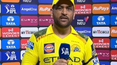 Sports News | Dhoni Reflects on CSK's Eighth Loss of the Season; Praises Curran, Brevis
