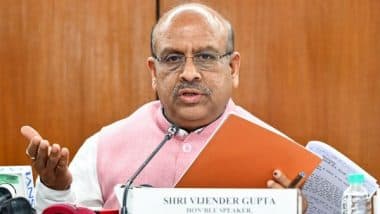 India News | Delhi Speaker Writes to LG Urging Improved Accessibility in Sports Complexes for Children with Special Needs