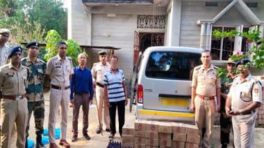 India News | BSF Apprehends Three Indian Nationals Along Indo-Bangladesh Border in Tripura