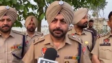 India News | Punjab: Notorious Criminal Fires at Police in Jalandhar Encounter; 3 Pistols, Live Cartridges Seized