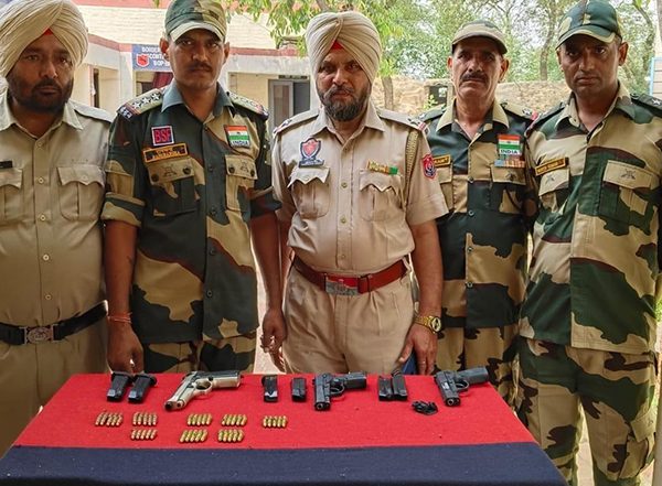 India News | Terror Plot Foiled on Amritsar Border; BSF, Punjab Police Recover Arms and Grenades