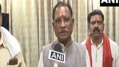 India News | Chhattisgarh CM Vishnu Deo Sai Meets with Victims of Naxalism