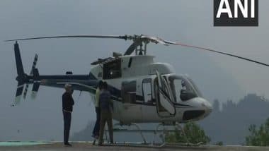 India News | Helicopter Service for Kedarnath Yatra 2025 Begins from Sonprayag