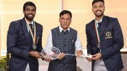 Sports News | Satwiksairaj Rankireddy, Chirag Shetty Receive Major Dhyan Chand Khel Ratna Award