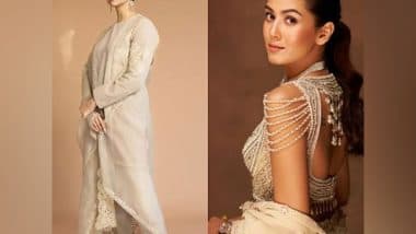 Entertainment News | WAVES 2025:  Mira Rajput's Sweet Gesture Grabs Eyeballs as She Fixes Deepika Padukone's Dupatta