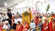 India News | Over 3,000 Couples Tie Knot at Mass Wedding in MP's Sagar; CM Mohan Yadav Emphasises Support for Widow Remarriage
