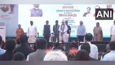 India News | Amit Shah, Delhi LG VK Saxena, CM Rekha Gupta Observe Silence to Remember Victims in Pahalgam Attack