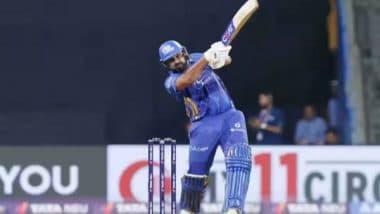 Sports News | Rohit Sharma Completes 6000 Runs for Mumbai Indians in T20 Cricket